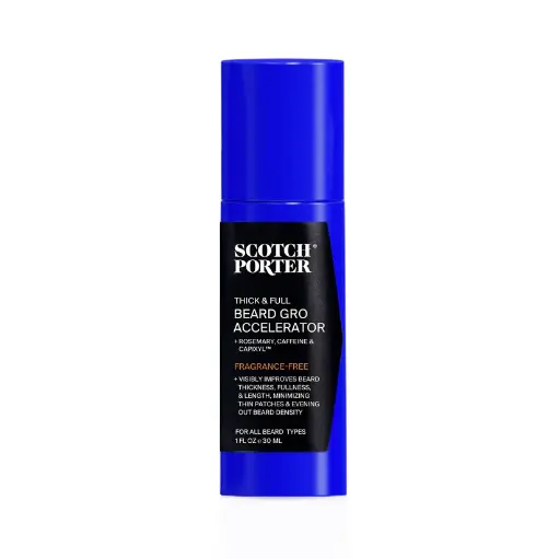 Boost your beard Growth with Scotch Porter Beard Gro Accelerator
