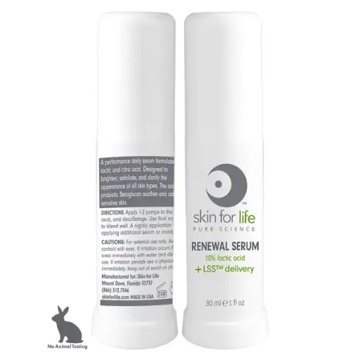 Renewal Serum 10% lactic acid + LSS™ delivery